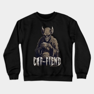 Caf-Fiend Crewneck Sweatshirt